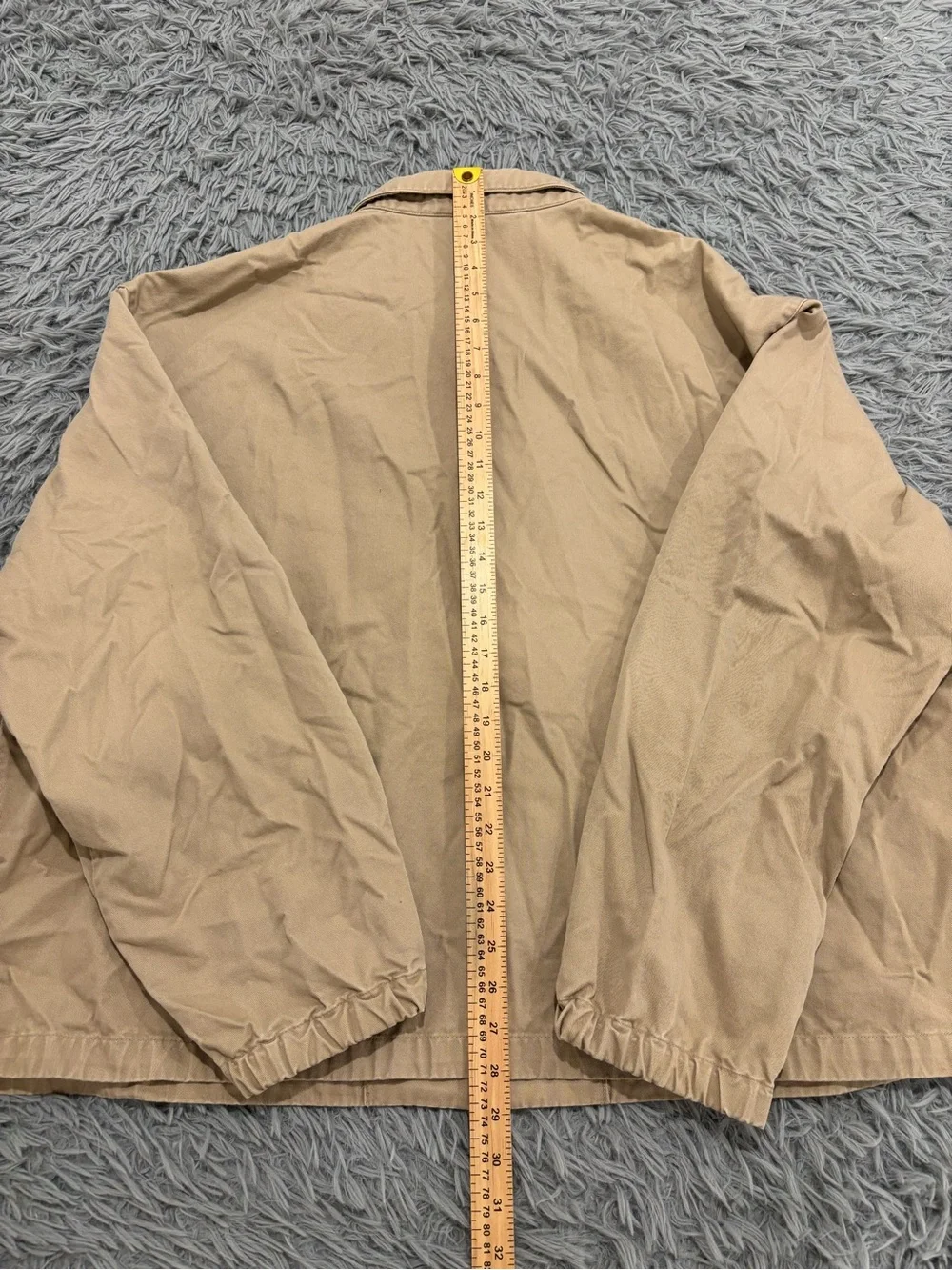Vintage Polo Ralph Lauren Men’s 2XL Chore Bomber Jacket Brown Cotton Workwear